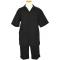 Successos 100% Linen Black 2 Pc Short Set Outfit SS1065